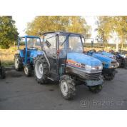 Malotraktor Iseki Geas 27 s vytápěnou kabinou, chlazením a rádiem