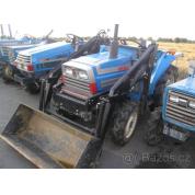 Malotraktor Iseki TA 215 s čelním nakladačem