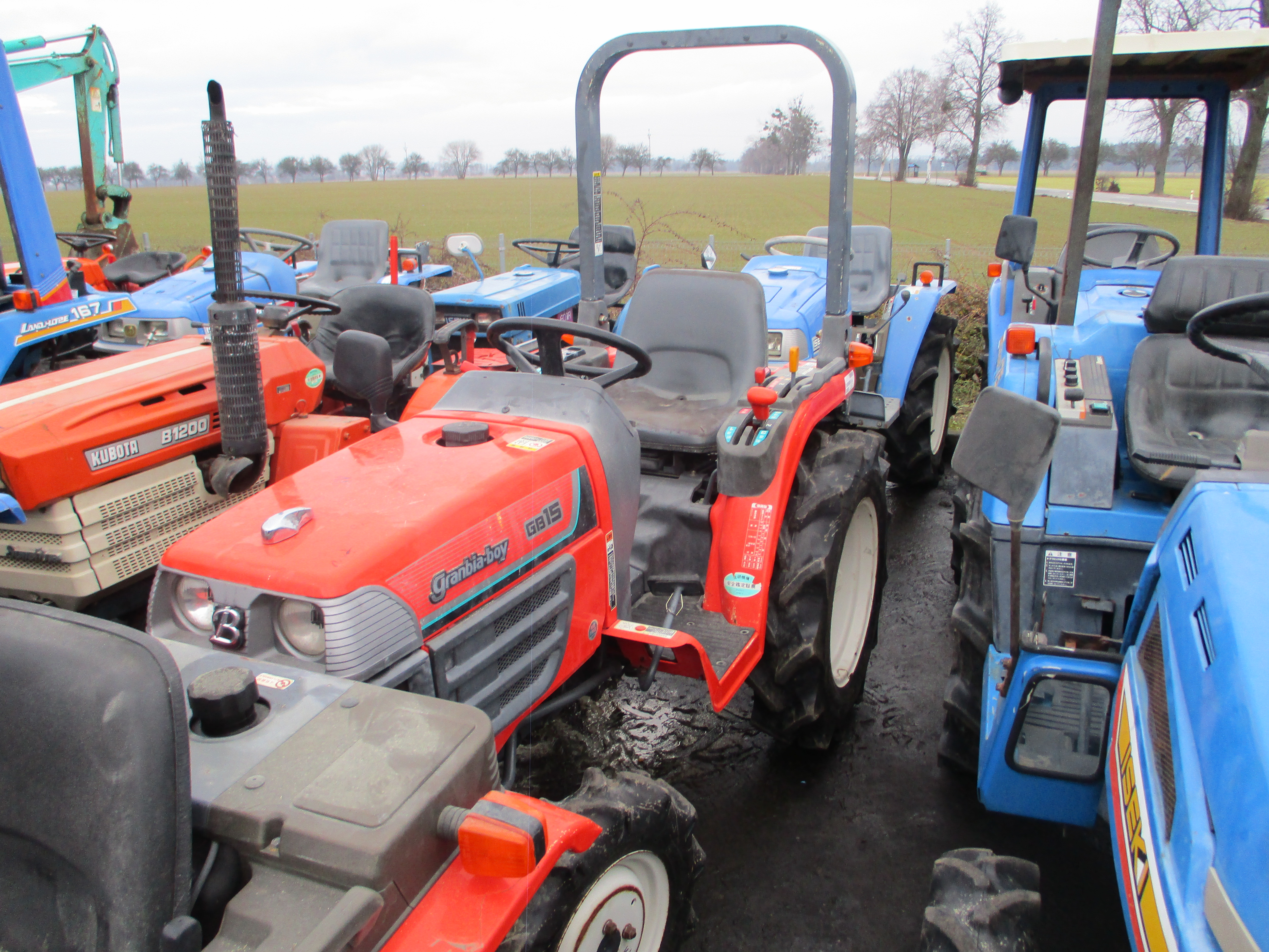 Malotraktor Kubota GB 15 plně funkční