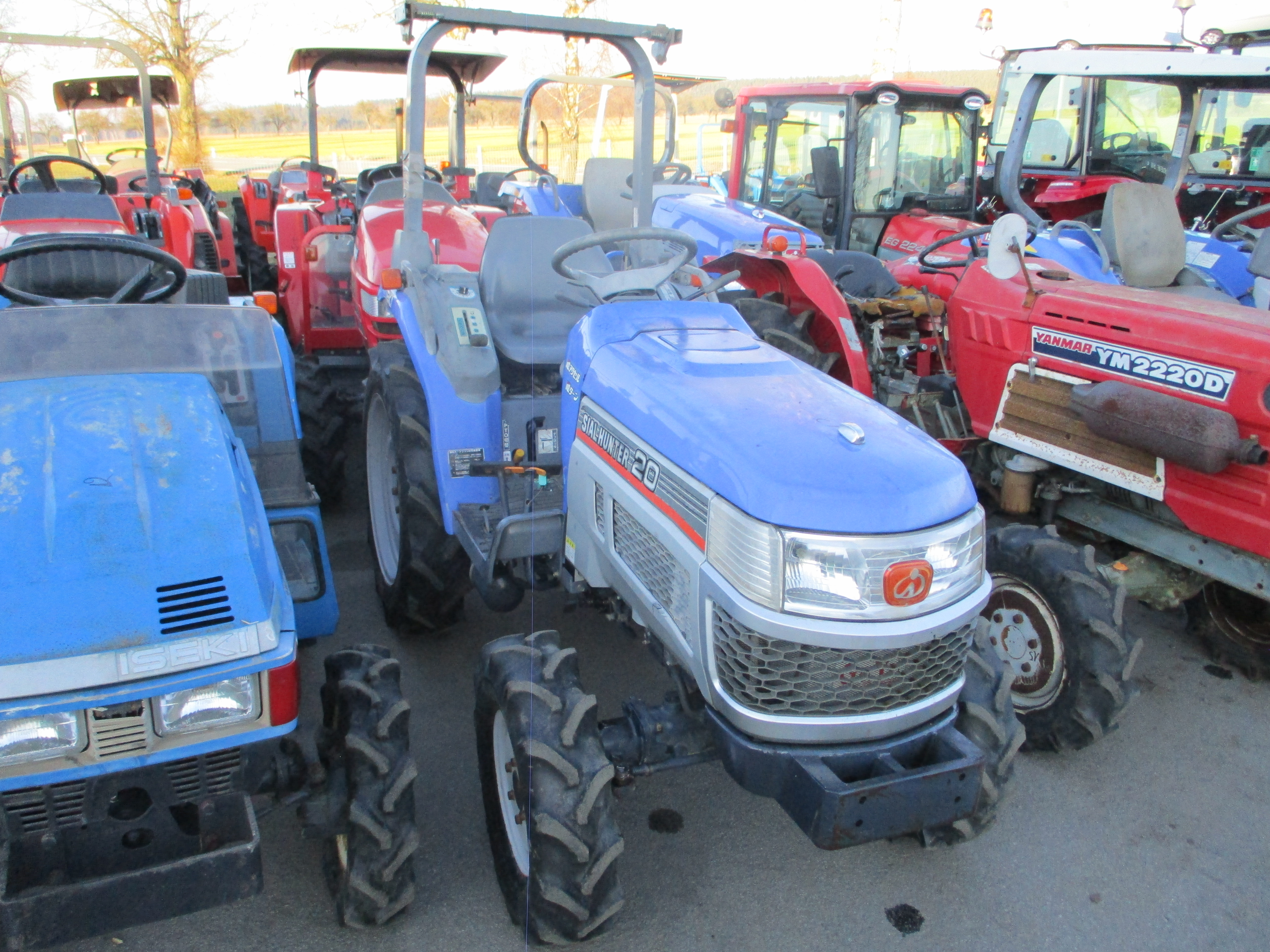 Malotraktor Iseki Sial Hunter 20 S plně pěkný stav