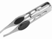 Pinzeta s LED světlem, délka 95mm, šířka čelistí 4mm, LED světlo, nerez EXTOL-CRAFT