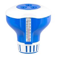 Dávkovač na tablety do bazénu s teploměrem, 3" (7,62cm) -200g tablety