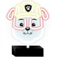 LED neon na stojanu - Rubble FOREVER
