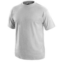 Triko DANIEL, krátký rukáv, světle šedý melír, vel. 2XL