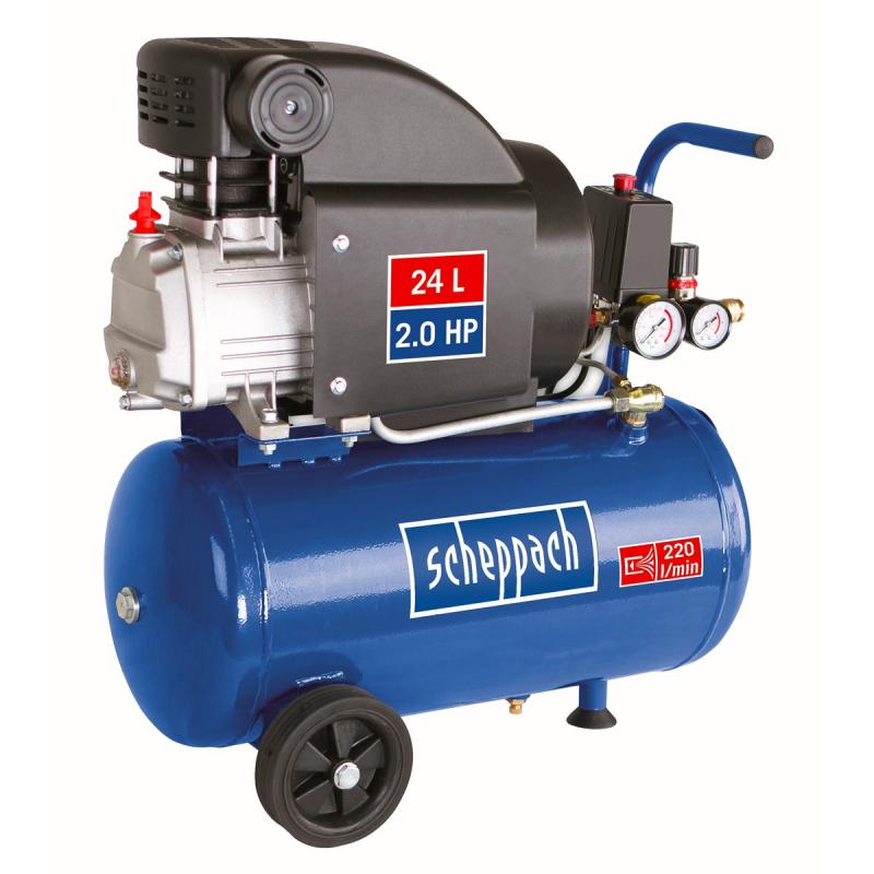 Scheppach HC 25 olejový kompresor 24 l