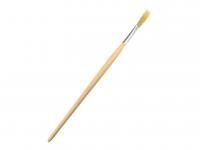 Štětec kulatý, 6 mm, dřevěná rukojeť GEKO