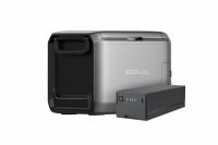EcoFlow GLACIER Classic 45 l s baterií – dvouzónová přenosná kompresorová lednice a mrazák