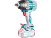 Utahovák rázový AKU 1/2", brushless, 850Nm, 20 V Li-ion, bez baterie a nabíječky, industrial