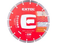 kotouč diamantový řezný segmentový - suché řezání, O 230x22,2x2,6mm