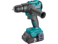 vrtací šroubovák aku s příklepem SHARE20V, 70Nm, BRUSHLESS, 2Ah (2×)