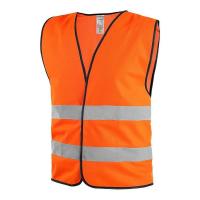 Vesta výstražná Gustav, oranžová, vel. S/M