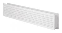 Větrací mřížka dveřní 500x90 bílá, 2ks