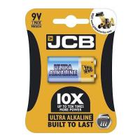 JCB OXI ULTRA alkalická baterie 6LR61/9V, blistr 1ks