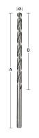 Milwaukee Vrtáky na kov HSS-G dlouhé 2x85mm, sada 10ks