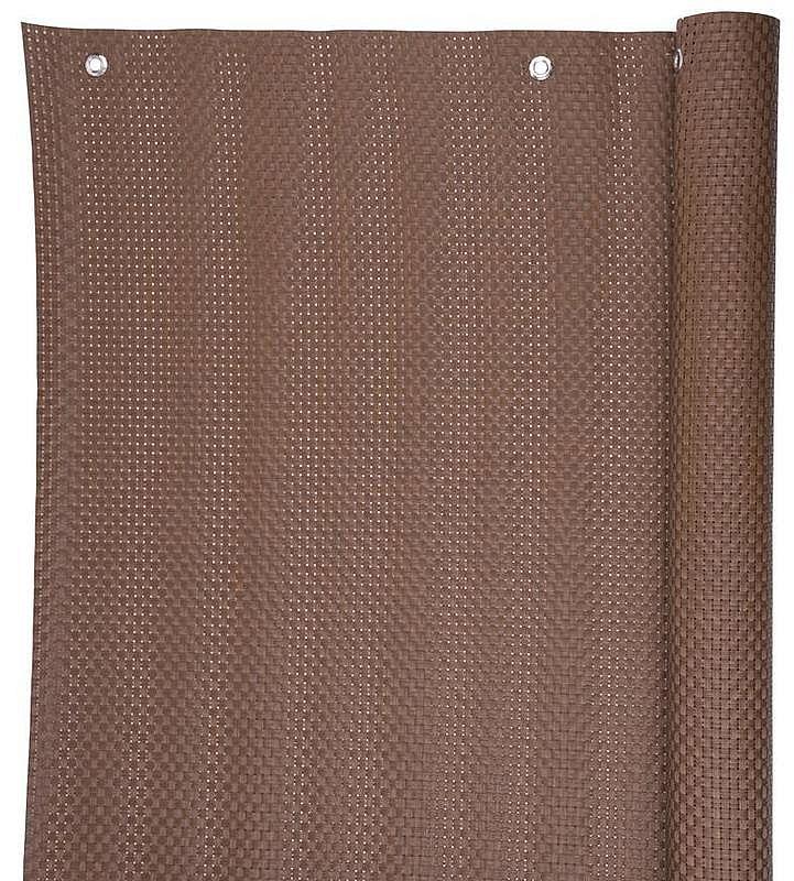 Zástěna Polyratan UV, 800g/m, 90cm výška, 3m návin, hnědá