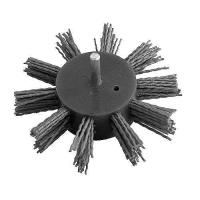 Kartáč okružní nylon 44T stopka 6mm, 100mm
