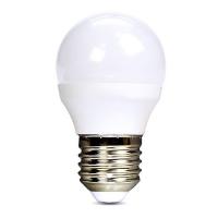 LED žárovka, miniglobe, 6W, E27, 4000K, 510lm