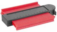 Šablona DG681, 125x130mm, s uzamknutím, pomůcka na obkreslení tvarů