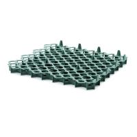 Zatravňovací mřížka Garden PUZZLE II, 500x500x40mm, zelená, UV