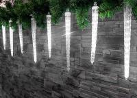 Řetěz MagicHome Icicle, 352 LED studená bílá, 16 rampouchů, vodopádový efekt, 4,5m