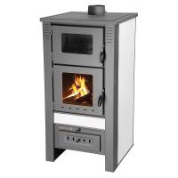 Kamna Pro TAURUS Ceramic, 12kW, 120mm, s troubou, bílá