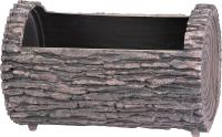 Květináč Woodeff kmen walnut, 22x35cm