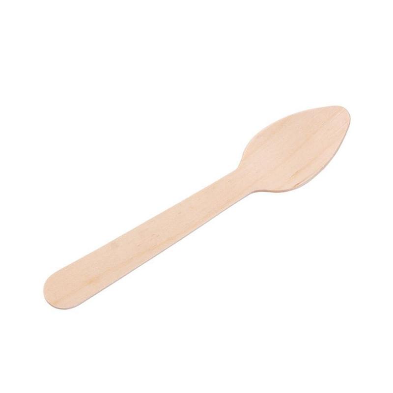 Lžička MagicHome Woodline ECO Gastro dřevěná, 100ks