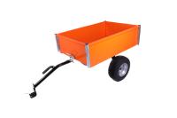 TRVMS Vozík za traktor - POZINK PLUS+ ORANŽOVÁ