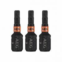 Šroubovací bit HEX3 25mm AEG, sada 3ks