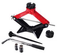 Nůžkový zvedák s ráčnou SX SCISSOR JACK WIDE PAD 2,5T SIXTOL