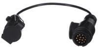 Kabelová redukce zásuvky tažného zařízení TRAILER CABLE 2, 13-7pin, 50cm SIXTOL