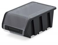 Plastový úložný box uzavíratelný TRUCK PLUS 230x160x120 černý