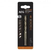 Kobaltový vrták AEG HSS-G do kovu 6mm