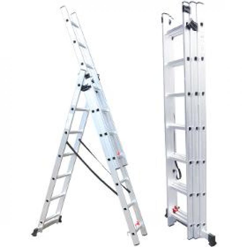 FZZ 4307 Trojdílný žebřík 3x7 FIELDMANN