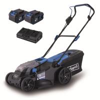 Scheppach BC-MP430-X-SET XL2 2x 20 V IXES aku sekačka 4v1 s bezuhlíkovým motorem + 2x 4Ah baterie + nabíječka 4,5 A