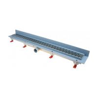 Podlahový lineární žlab ke stěně 650mm medium mat