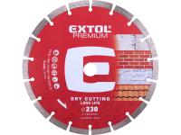ZRUŠENO! Nahrazeno výrobkem 8803015 kotouč diamantový řezný, segmentový Long Life - suché řezání, 230x22,2x2,8mm