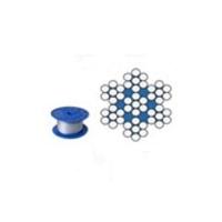 Lano z nerezové oceli A4 DIN3055 4,00mm (7x7) 1000m