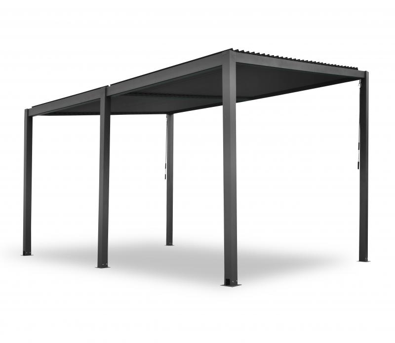 Riwall PRO RMBP 13 x 10 Anthracite bioklimatická pergola ( 4 x 3 m )