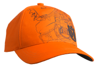 Kšiltovka Pioneer oranžová